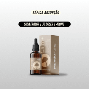 Calm+ Extrato Reishi | Equilíbrio Calma e Qualidade de Sono