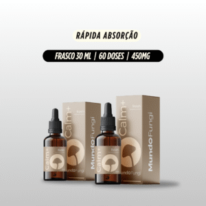 02 Calm+ Extrato Reishi | Equilíbrio Calma e Qualidade de Sono