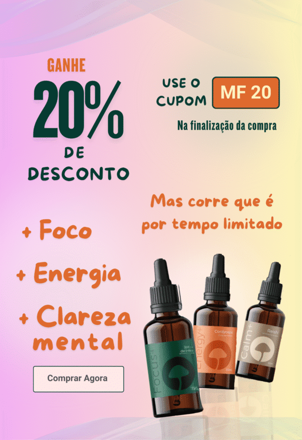 04 Calm+ Extrato Reishi | Equilíbrio Calma e Qualidade de Sono - Imagem 2